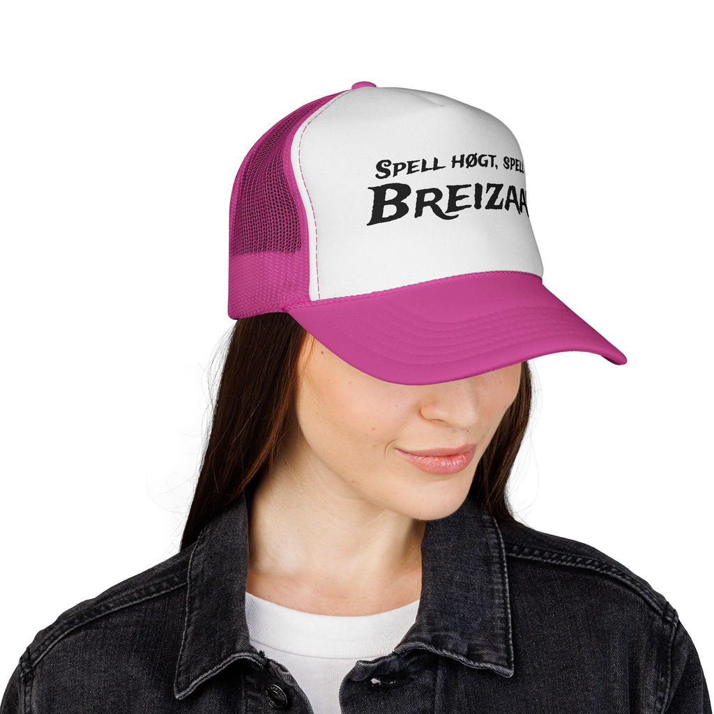 Breizaas Trucker Cap — "Spell høgt, spell Breizaas"