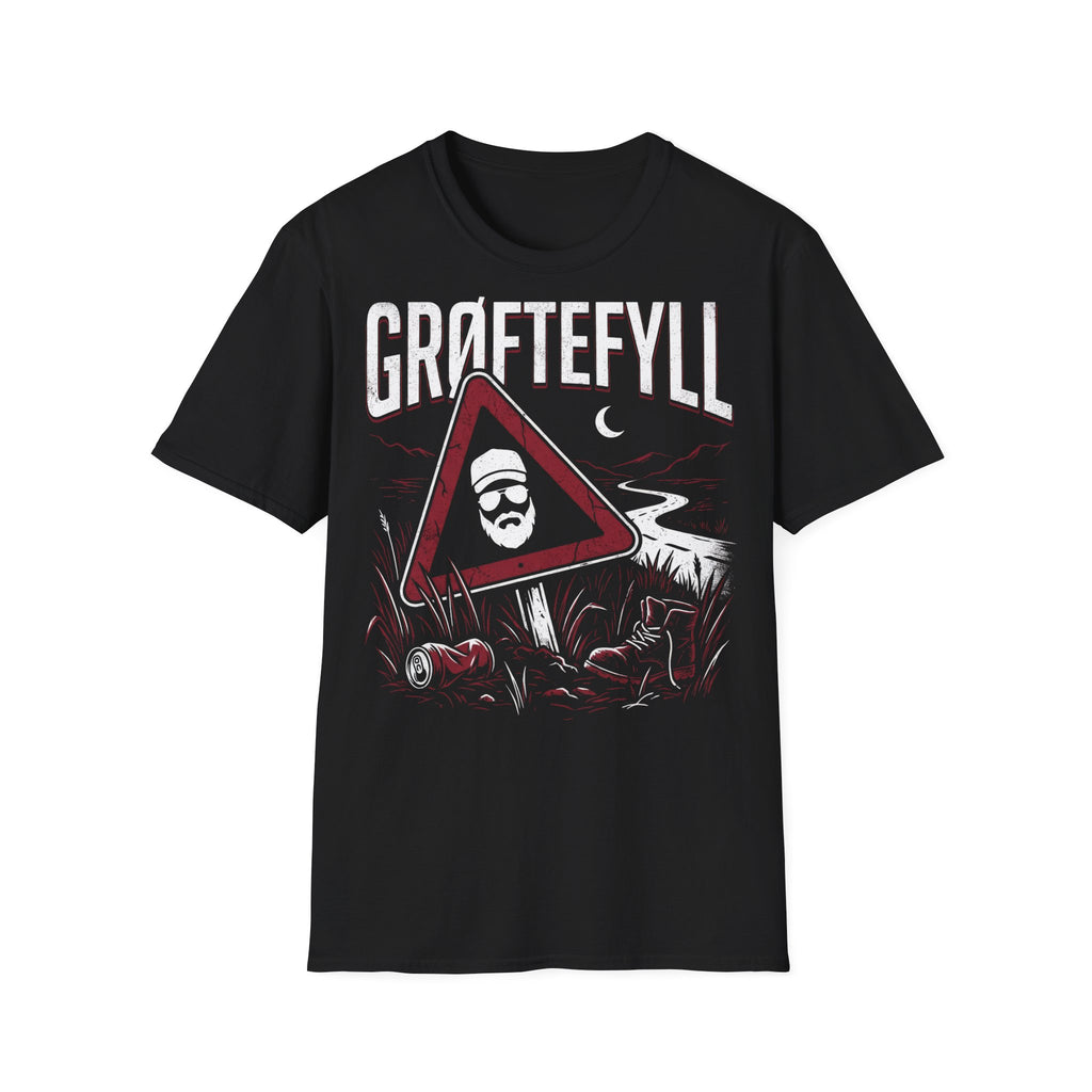 GRØFTEFYLL T-SKJORTE | "ADVARSEL"