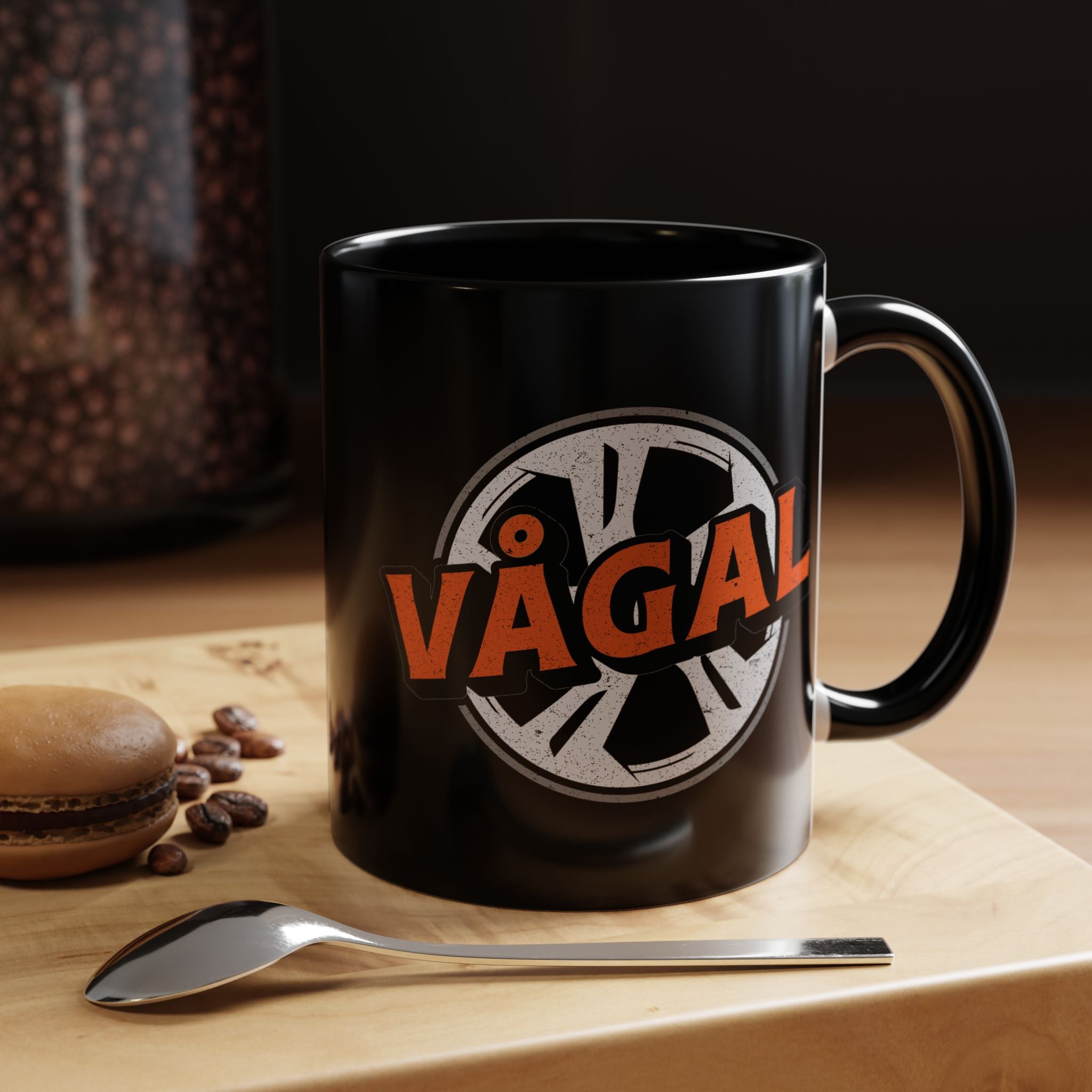 VÅGAL KAFFEKOPP | SVART